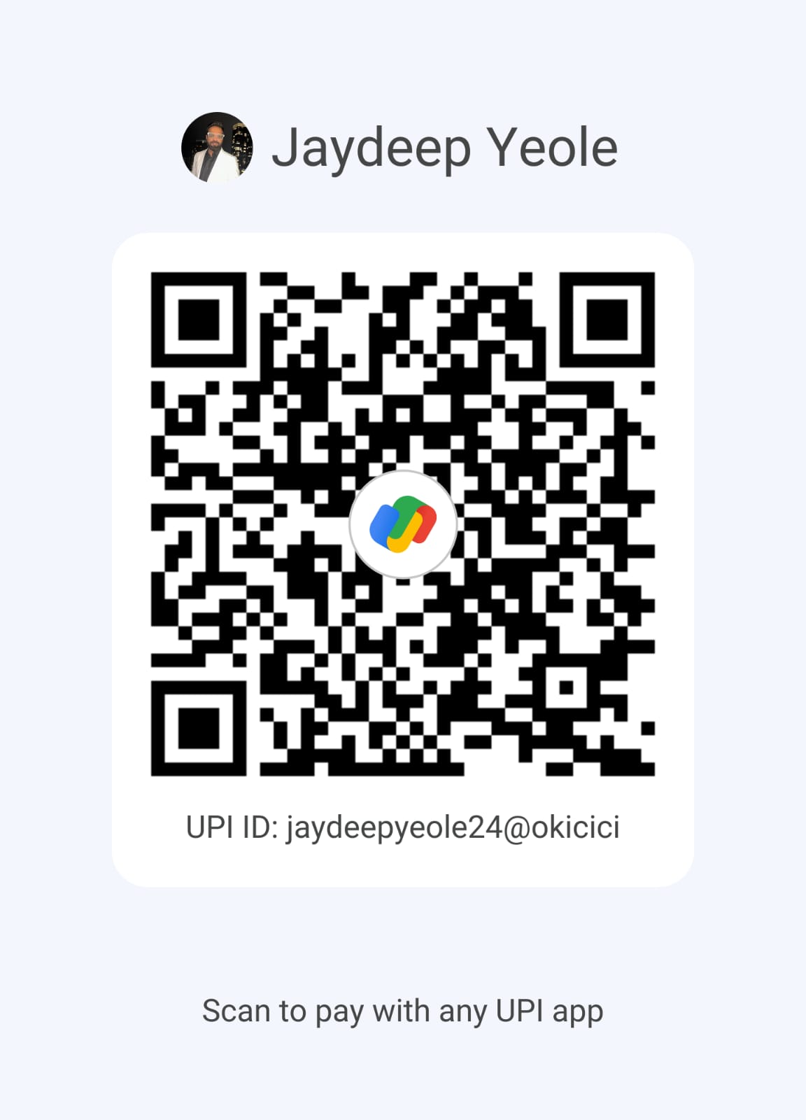 GPay QR Code